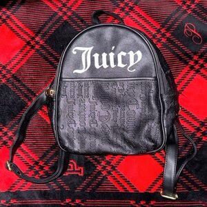 Juicy Couture Black and White Men's Backpack